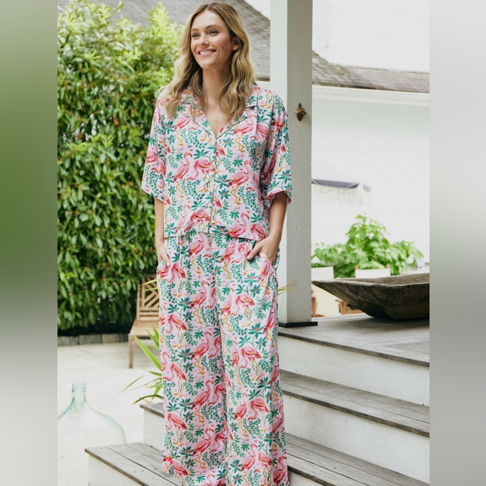 Printfresh luxe pajamas, size 1x, EUC